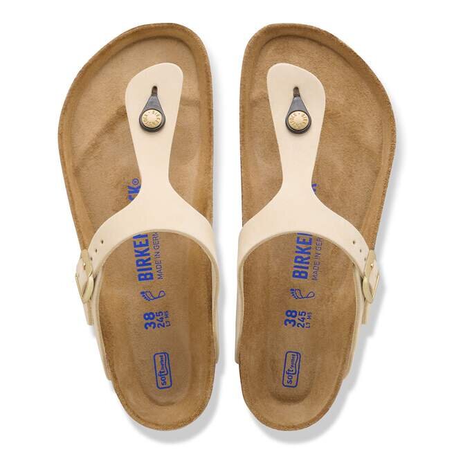 Gizeh Soft Footbed Nubukleder Gizeh Soft Footbed Nubukleder