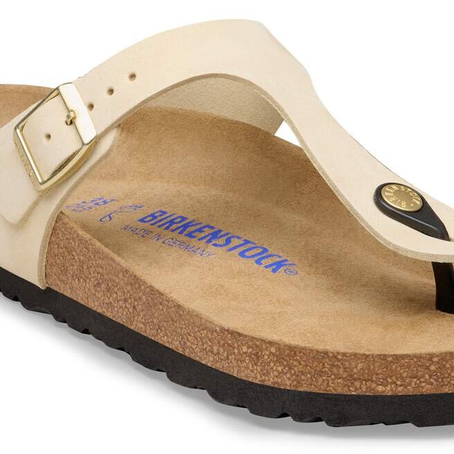 Gizeh Soft Footbed Nubukleder Gizeh Soft Footbed Nubukleder