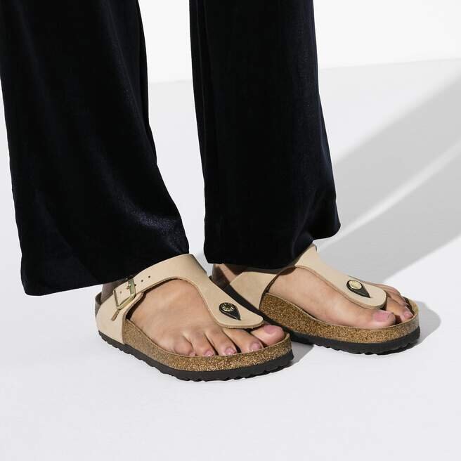 Gizeh Soft Footbed Nubukleder Gizeh Soft Footbed Nubukleder
