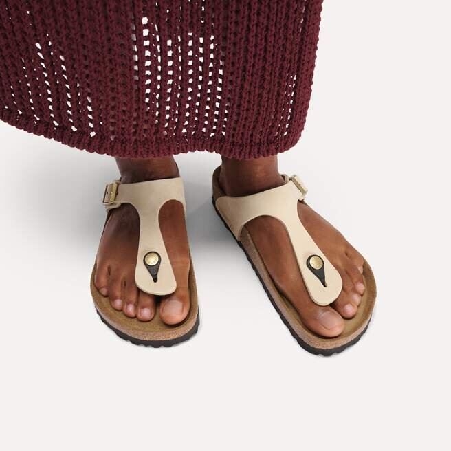 Gizeh Soft Footbed Nubukleder Gizeh Soft Footbed Nubukleder