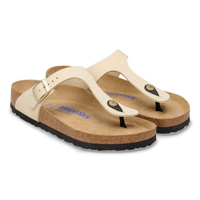 Gizeh Soft Footbed Nubukleder Gizeh Soft Footbed Nubukleder