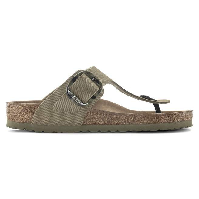 Gizeh Vegan Big Buckle Textil Faded Khaki Gizeh Vegan Big Buckle Textil Faded Khaki