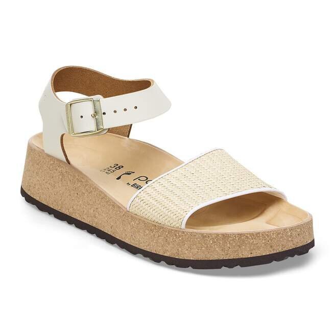Glenda Raffia Naturleder Synthetik Glenda Raffia Naturleder Synthetik