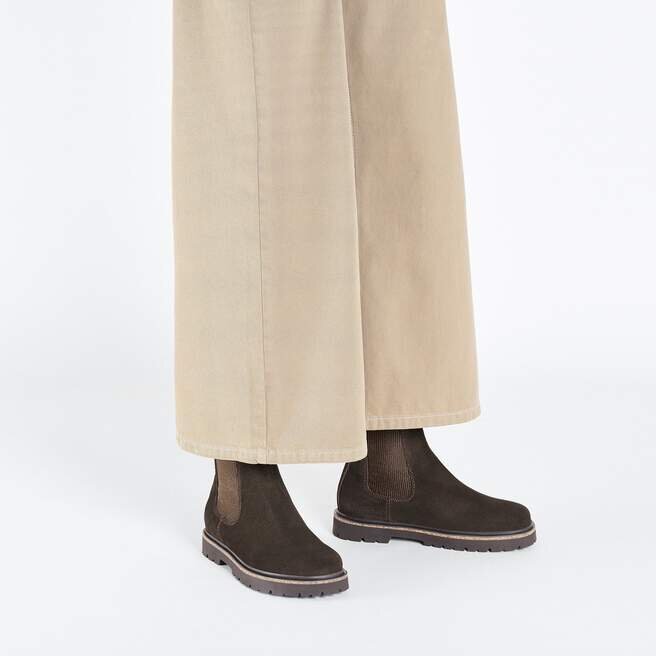 Highwood Slip-On Damen Wildleder Mokka Highwood Slip-On Damen Wildleder Mokka