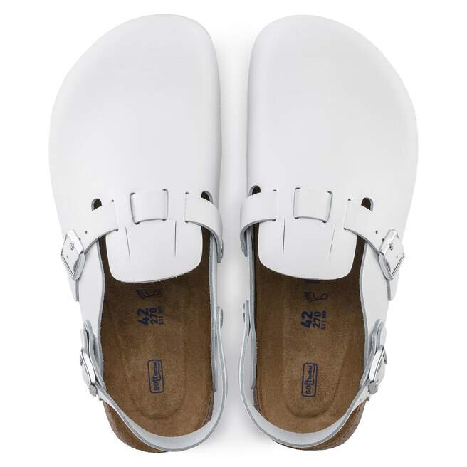 Kay Soft Footbed Leder Weiß Kay Soft Footbed Leder Weiß