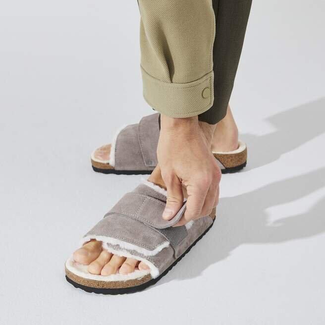 Kyoto Shearling Wildleder-Lammfell Stone Coin Kyoto Shearling Wildleder-Lammfell Stone Coin