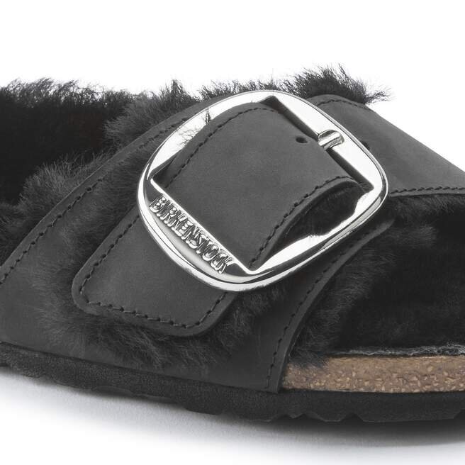 Madrid Big Buckle Lammfell Naturleder geölt Madrid Big Buckle Lammfell Naturleder geölt