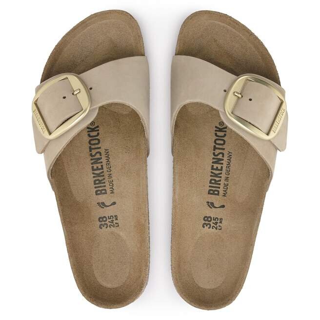 Madrid Big Buckle Naturleder Nubuk Madrid Big Buckle Naturleder Nubuk