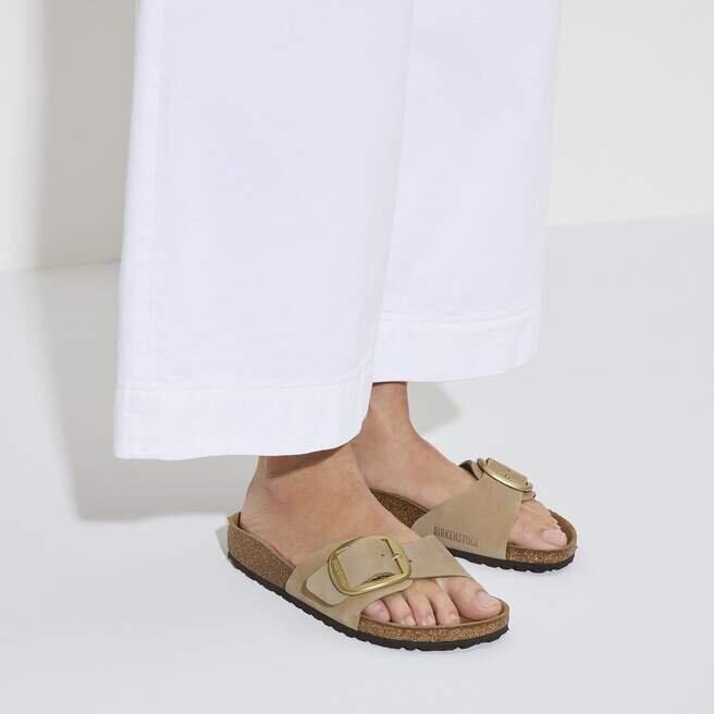 Madrid Big Buckle Naturleder Nubuk Madrid Big Buckle Naturleder Nubuk