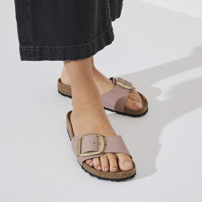Madrid Big Buckle Naturleder Nubuk Madrid Big Buckle Naturleder Nubuk