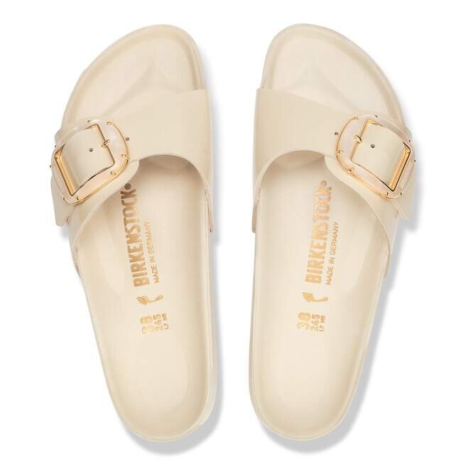 Madrid Big Buckle Pearl Naturleder Lack Madrid Big Buckle Pearl Naturleder Lack