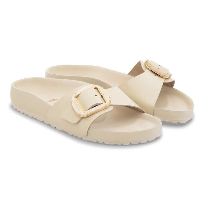 Madrid Big Buckle Pearl Naturleder Lack Madrid Big Buckle Pearl Naturleder Lack