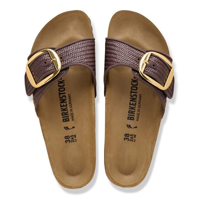 Madrid Big Buckle Raffia Textil Madrid Big Buckle Raffia Textil