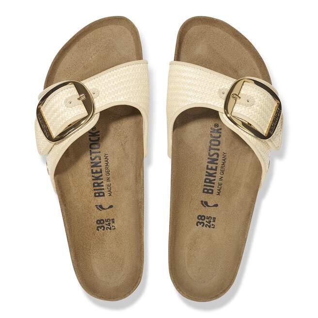 Madrid Big Buckle Raffia Textil Madrid Big Buckle Raffia Textil