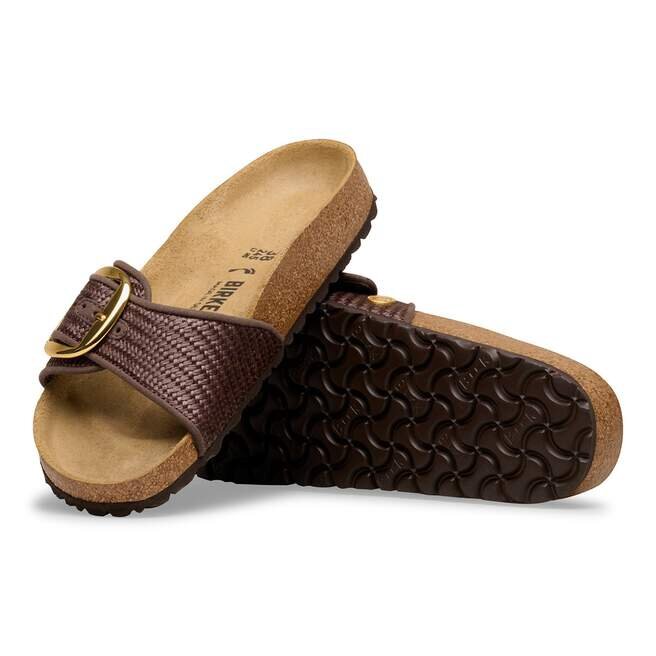 Madrid Big Buckle Raffia Textil Madrid Big Buckle Raffia Textil
