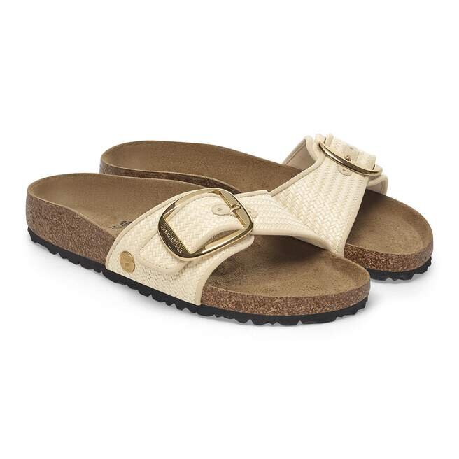 Madrid Big Buckle Raffia Textil Madrid Big Buckle Raffia Textil