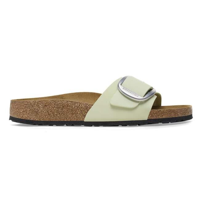 Madrid mit Big Buckle aus Nubukleder Madrid mit Big Buckle aus Nubukleder