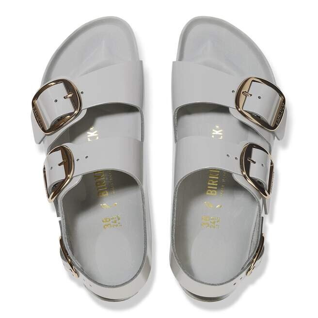 Milano Big Buckle Naturleder Lack Milano Big Buckle Naturleder Lack
