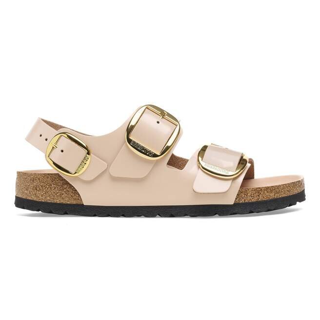 Milano Big Buckle Naturleder Lack Milano Big Buckle Naturleder Lack