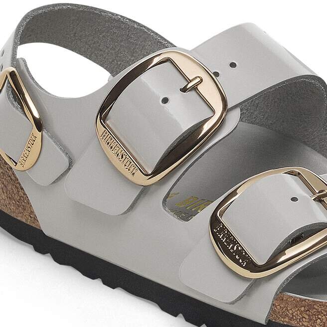 Milano Big Buckle Naturleder Lack Milano Big Buckle Naturleder Lack