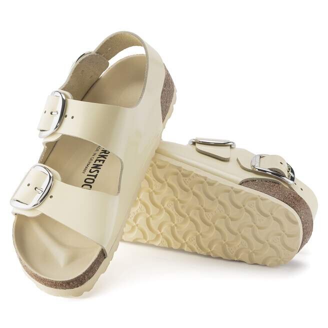 Milano Big Buckle Naturleder Lack Milano Big Buckle Naturleder Lack