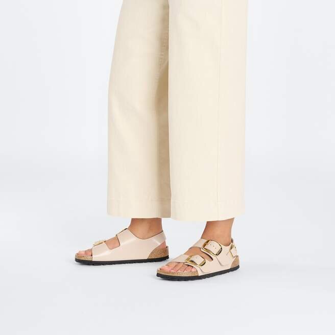 Milano Big Buckle Naturleder Lack Milano Big Buckle Naturleder Lack