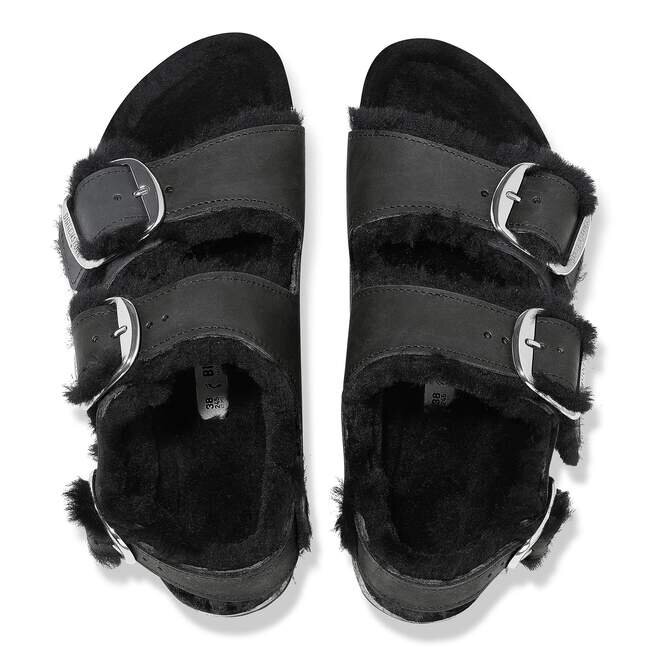 Milano Big Buckle Shearling Naturleder geölt Milano Big Buckle Shearling Naturleder geölt
