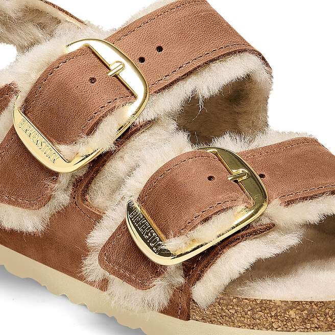 Milano Big Buckle Shearling Naturleder geölt Milano Big Buckle Shearling Naturleder geölt
