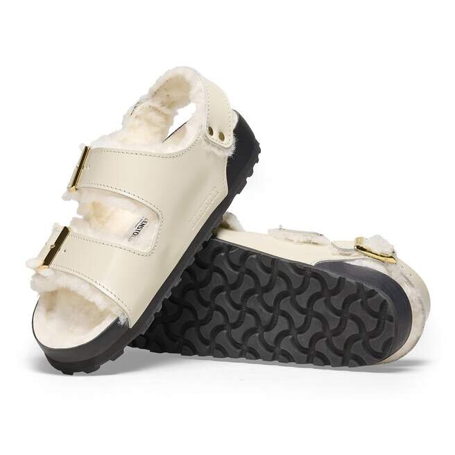 Milano Lammfell Naturleder-Lammfell Hochglanz Ecru Milano Lammfell Naturleder-Lammfell Hochglanz Ecru