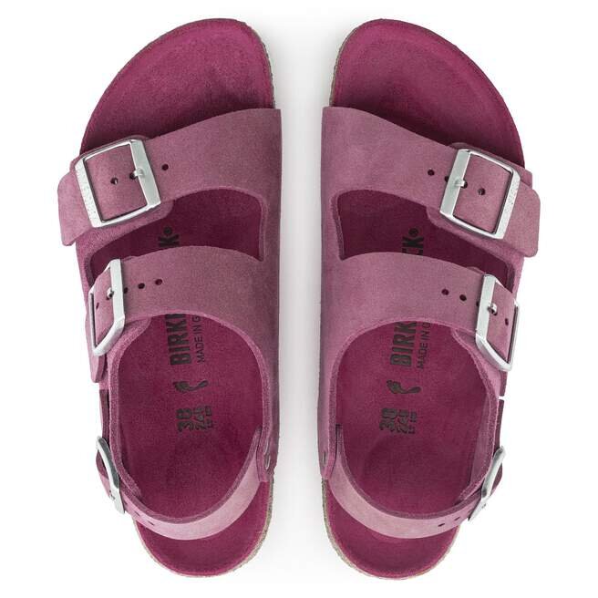 Milano Wildleder, schimmerndes Fuchsia Milano Wildleder, schimmerndes Fuchsia