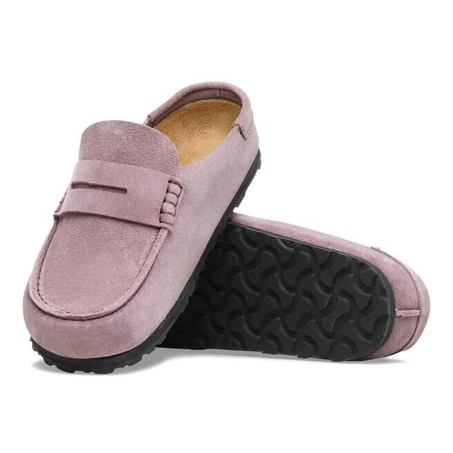 Naples – Umwickeltes Wildleder in verblasstem Lila Naples – Umwickeltes Wildleder in verblasstem Lila