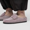 Naples – Umwickeltes Wildleder in verblasstem Lila Naples – Umwickeltes Wildleder in verblasstem Lila