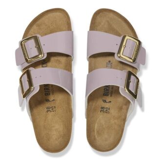 Sydney Cushion Buckle Birko-Flor Patent Sydney Cushion Buckle Birko-Flor Patent