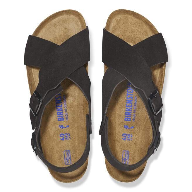 Tulum Soft Footbed aus Nubukleder Tulum Soft Footbed aus Nubukleder
