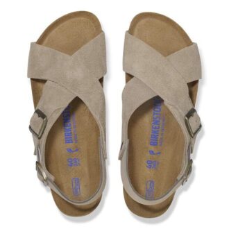 Tulum Soft Footbed aus Nubukleder Tulum Soft Footbed aus Nubukleder
