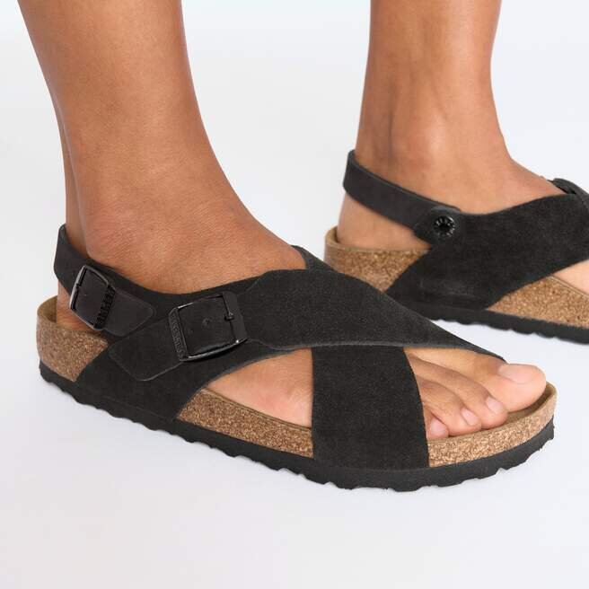 Tulum Soft Footbed aus Nubukleder Tulum Soft Footbed aus Nubukleder