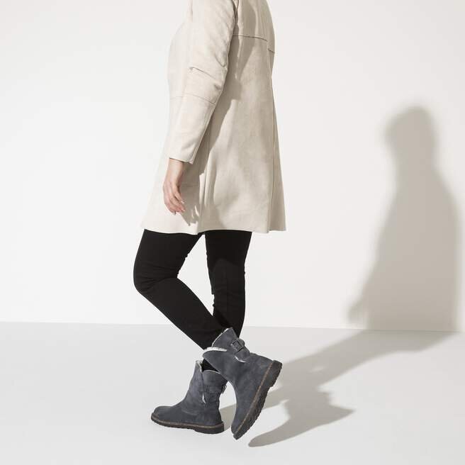 Uppsala Lammfell Wildleder Graphit Uppsala Lammfell Wildleder Graphit